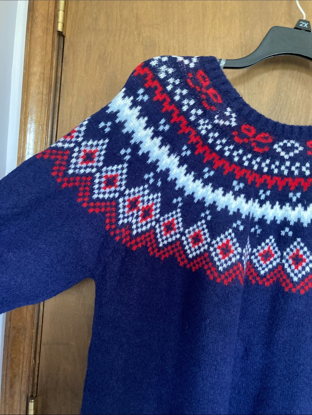 Inner circle crewneck sweater with fair isle like print casual business size 3X - Picture 16 of 17